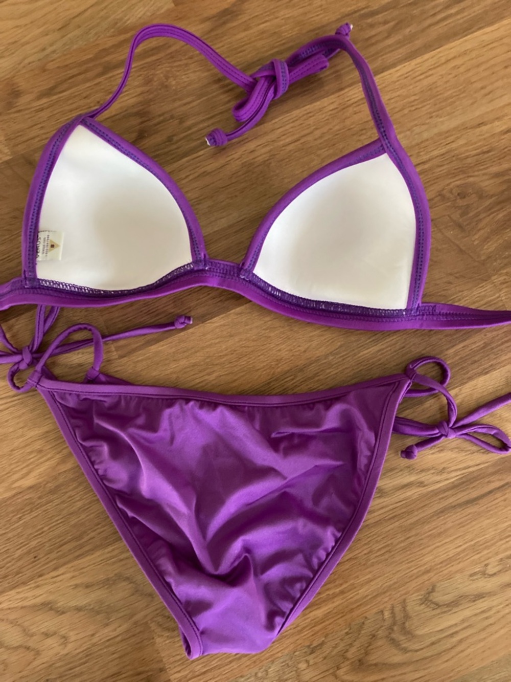 VENUS Purple Sequin Bikini - Picture 3 of 5